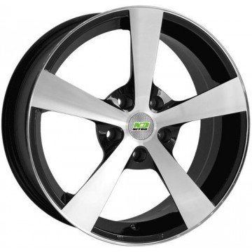 Диск литой CrossStreet CR-14 14x5.5J/4x98 D58.6 ET35 BKF для LADA (ВАЗ) Granta