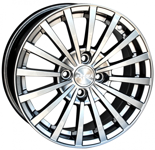 Диск литой Proma Цунами 17x7.0J/4x100 D60.1 ET45 Неро новый