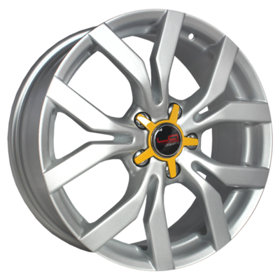 Диск литой КиК KC974 16x6.5J/5x112 D57.1 ET43 алмаз черный