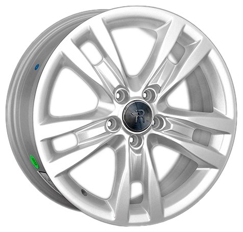 Диск литой КиК КС777 15x6.0J/4x100 D54.1 ET48 Сильвер