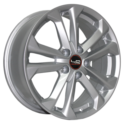 Диск литой КиК KC1062 17x6.5J/5x108 D65.1 ET43 алмаз черный для JAC S5