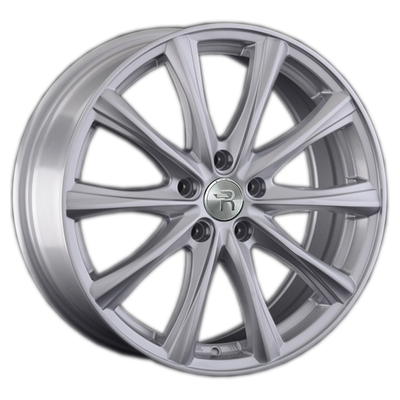 Диск литой Khomen Wheels 1712 17x7.0J/5x114.3 D67.1 ET50 Black-FP