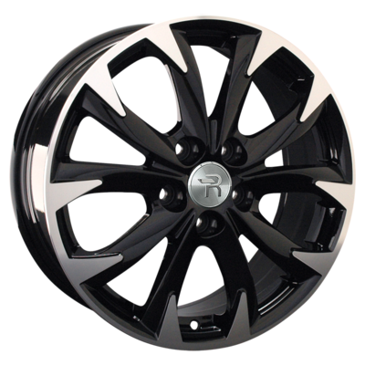 Диск литой Khomen Wheels KHW 1503 15x6.0J/4x100 D54.1 ET46 Black-FP