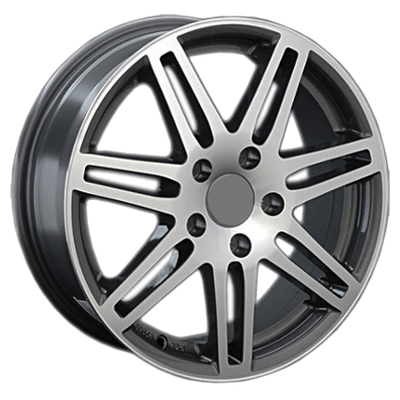 Диск литой Khomen Wheels 1606 16x6.5J/5x108 D63.3 ET50 Black-FP