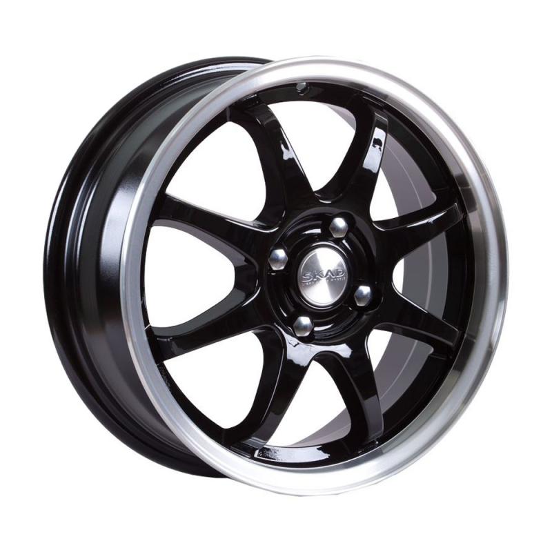 Диск штамп. TREBL 8075 15x6.0J/4x114.3 D67.1 ET43 Black для CHEVROLET Lacetti