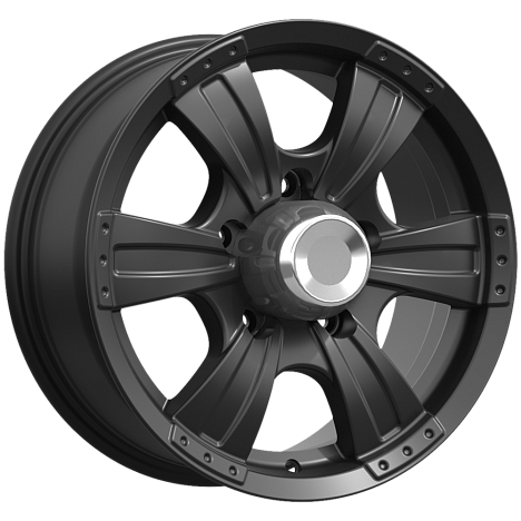 Диск литой СКАД Рейнджер 16x7.0J/5x139.7 D109.7 ET35 черный бархат