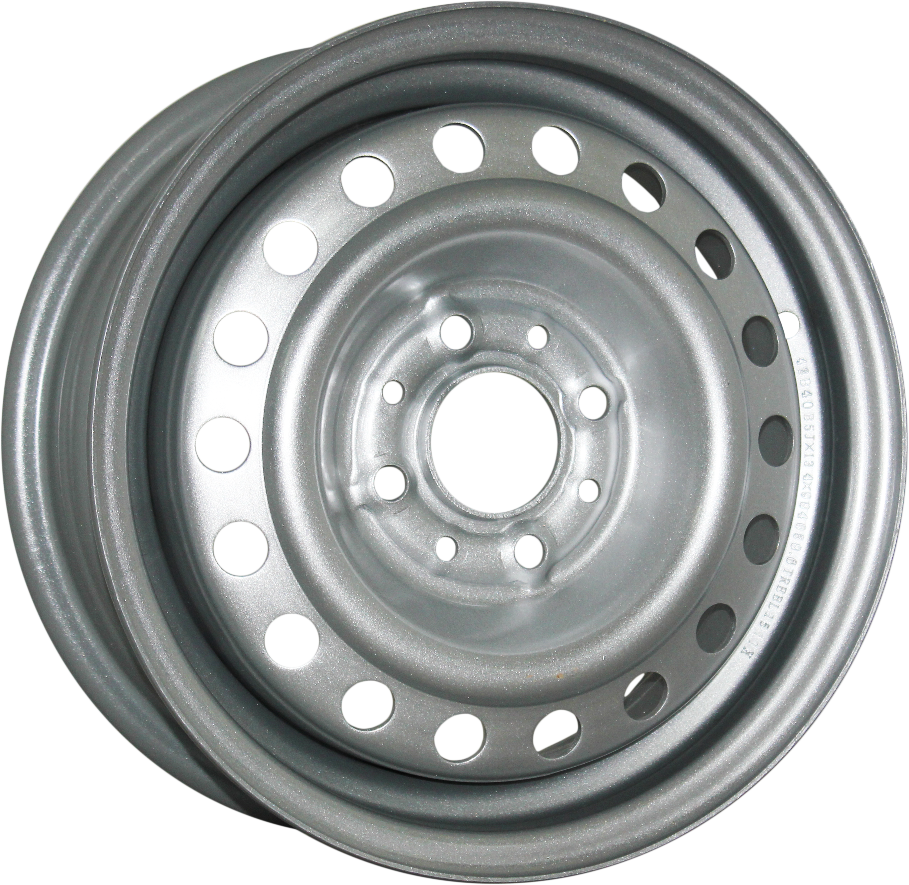 Диск штамп. TREBL 8337T 15x6.5J/5x160 D65 ET60 Silver