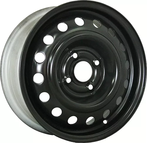 Диск штамп. TREBL 9680 16x6.5J/5x100 D57.1 ET42 Black для SKODA Fabia