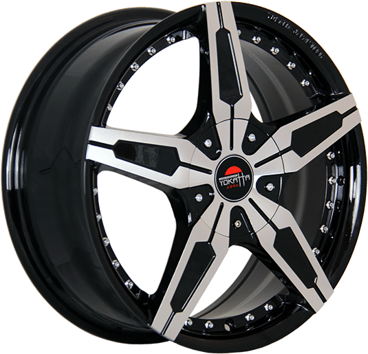 Диск штамп. TREBL 64E45H 15x6.0J/4x114.3 D67.1 ET45 Black