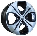 Диск штамп. TREBL 8945 15x6.0J/5x100 D57.1 ET35 Black