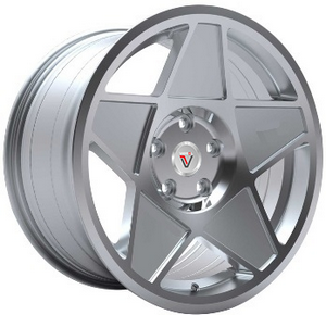 Диск литой Khomen Wheels 1901 19x7.5J/5x114.3 D60.1 ET39 Gray-FP