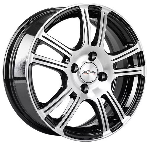 Диск литой X'trike X-105 15x6.0J/4x100 D54.1 ET45 BK/FP