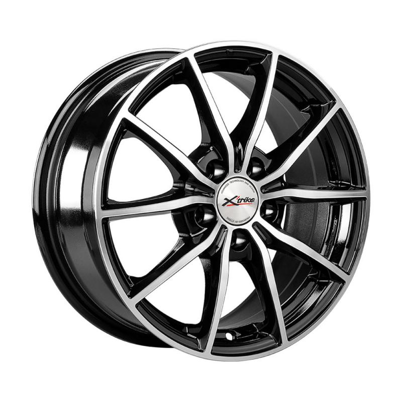 Диск литой X'trike X-111 15x6.5J/5x100 D57.1 ET38 BK/FP