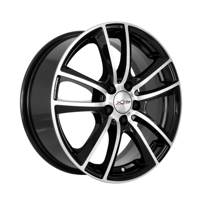Диск литой X'trike X-116 16x6.5J/5x105 D56.6 ET38 BK/FP для CHEVROLET Cruze