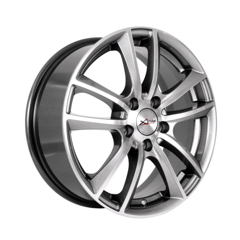 Диск литой КиК Юнион 17x7.0J/5x114.3 D67.1 ET45 алмаз чёрный для KIA K7