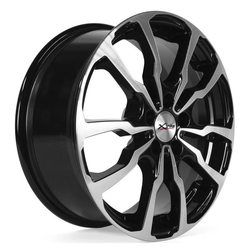 Диск литой X'trike X-117 16x6.5J/5x114.3 D67.1 ET35 BK/FP для TOYOTA Prius Alpha