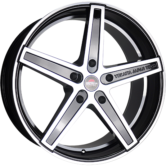 Диск литой Yokatta Model-59 19x8.0J/5x112 D66.6 ET39 BKF+PU