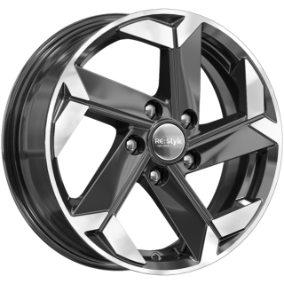 Диск литой КиК КС979 16x6.0J/5x112 D57.1 ET43 алмаз черный