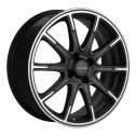 Диск литой Khomen Wheels KHW1707 17x6.0J/4x100 D54.1 ET44 Black matt-FP