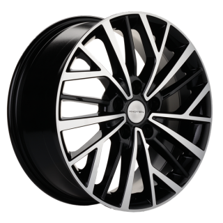 Диск литой Khomen Wheels 1717 17x7.0J/5x108 D60.1 ET45 Black-FP