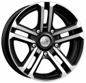 Диск литой КиК Палладика 16x7.0J/5x139.7 D98 ET30 BFP