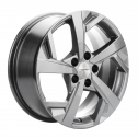 Диск литой Khomen Wheels KHW1712 (Haval Jolion) 17x7.0J/5x114.3 D66.5 ET37 F-Silver-FP