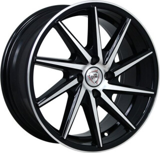 Диск литой NZ H-03L 16x7.0J/5x112 D66.6 ET30 BKF