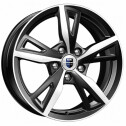 Диск литой КиК Фишт (КС690) 16x6.5J/5x114.3 D67.1 ET43 алмаз черный