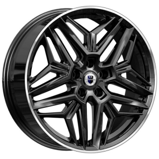 Диск литой КиК Колумб 19x7.0J/5x112 D66.6 ET34 алмаз чёрный