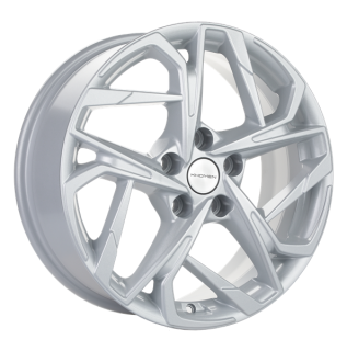 Диск литой Khomen Wheels 1716 17x7.0J/5x114.3 D66.1 ET40 F-Silver