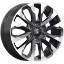 Диск литой Premium Series KP007 20x8.0J/6x139.7 D75.1 ET42 Diamond Black Gris