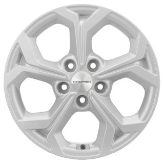 Диск литой Khomen Wheels 1606 16x6.5J/5x114.3 D66.1 ET50 F-Silver