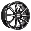 Диск литой X'trike X-120M 17x7.0J/5x115 D70.1 ET43 BK/FP