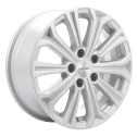 Диск литой Khomen Wheels KHW1610 (Octavia) 16x6.5J/5x112 D57.1 ET46 F-Silver для VOLKSWAGEN Touran
