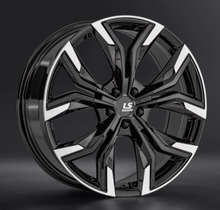 Диск литой LS Wheels FlowForming RC92 18x7.5J/5x108 D65.1 ET33 BKF