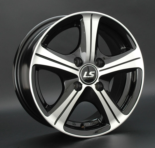 Диск литой LS Wheels LS202 16x7.0J/4x100 D73.1 ET40 BKF