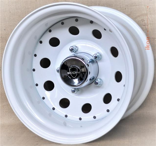 Диск штамп. Ikon SNC029 15x8.0J/5x139.7 D110.5 ET-19 белый