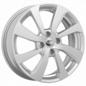 Диск литой КиК КС893 16x6.0J/4x100 D54.1 ET52 Сильвер для HYUNDAI Bayon