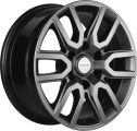 Диск литой Khomen Wheels KHW1723 (Tank 300) 17x8.0J/6x139.7 D100.1 ET36 Gray