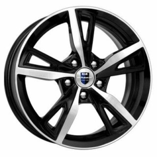Диск литой КиК Фишт-оригинал (KC690) 16x6.5J/5x114.3 D66.1 ET50 алмаз черный