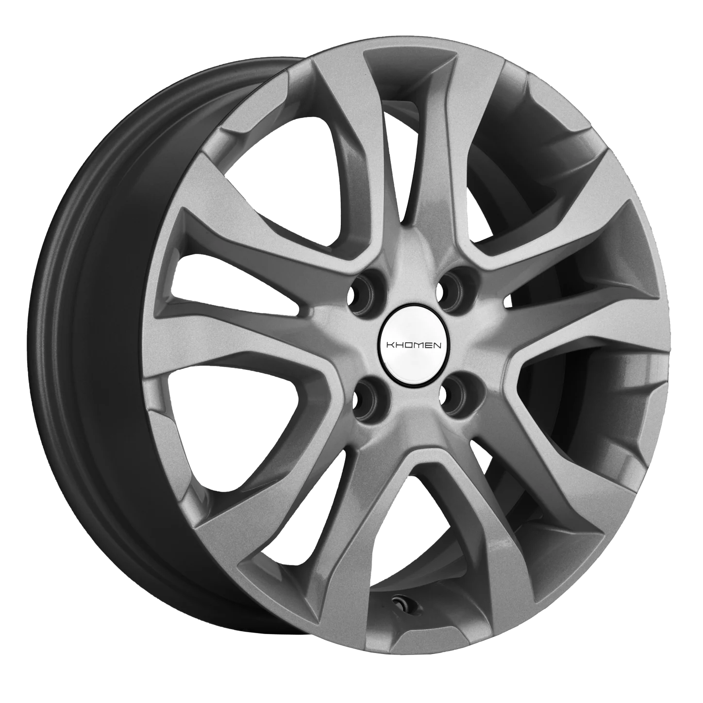 Диск литой Khomen Wheels KHW1503 (Granta) 15x6.0J/4x98 D58.5 ET36 F-Silver
