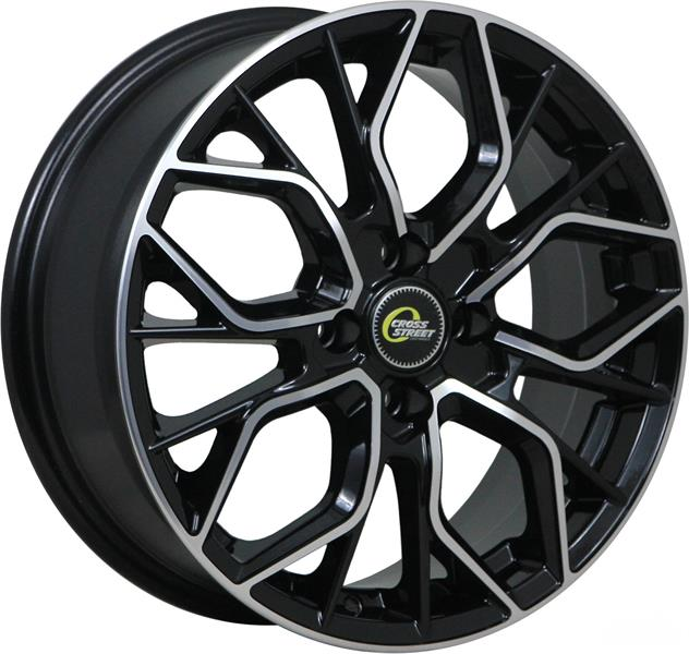 Диск литой CrossStreet CR-19 17x7.0J/5x110 D65.1 ET49 BKF