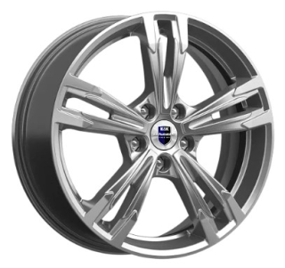 Диск литой КиК Karrera Light 18x7.0J/5x114.3 D67.1 ET38 Дарк платинум брайт