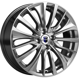 Диск литой КиК Flanker 17x6.5J/5x114.3 D54.1 ET50 дарк платинум