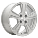 Диск литой Khomen Wheels KHW1502 15x6.0J/4x100 D54.1 ET45 F-Silver