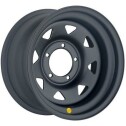 Диск штамп. Off-Road Wheels УАЗ 16x8.0J/5x139.7 D110 ET-19 Черный матовый