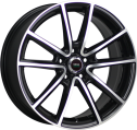 Диск штамп. Trebl X40958 17x6.5J/5x114.3 D54.1 ET45 Black
