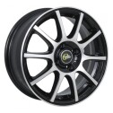 Диск литой CrossStreet CR-16 15x6.0J/4x114.3 D66.1 ET40 BKF