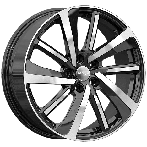 Диск литой КиК КС1111 18x7.0J/5x100 D57.1 ET28 алмаз чёрный