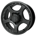 Диск литой СКАД Титан 16x7.0J/5x139.7 D109.7 ET20 черный бархат
